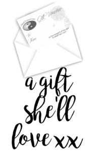 skincare beauty products gift voucher