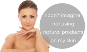 using natural products on skin